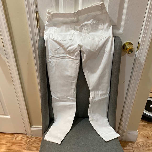 Free People High Rise White Jeans - Picture 4 of 9